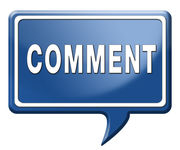 comment