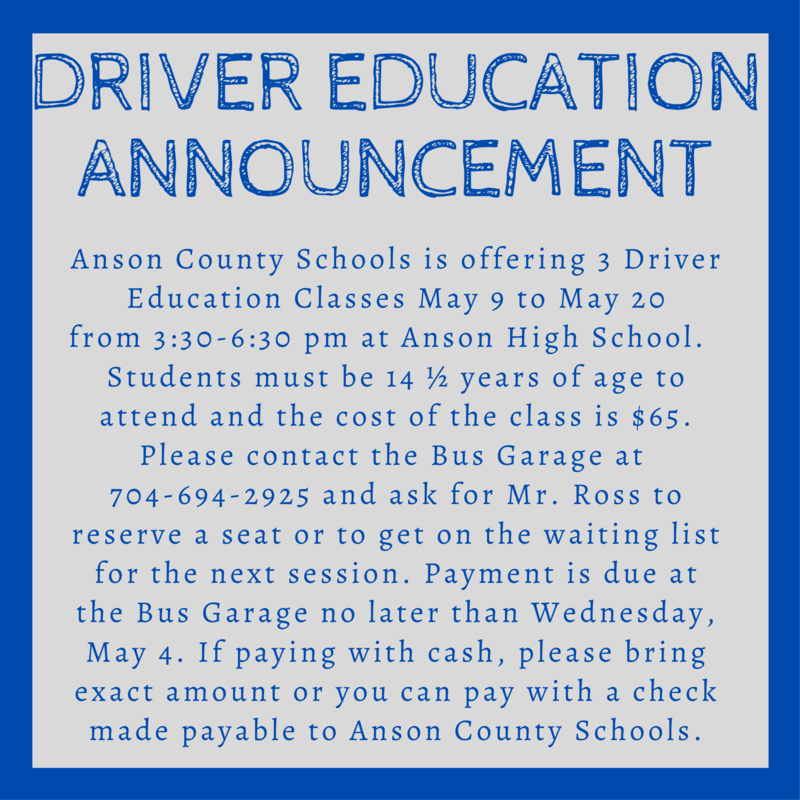 Driver Education Classes