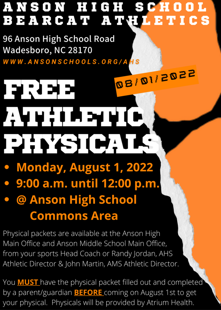 Athletic Physicals