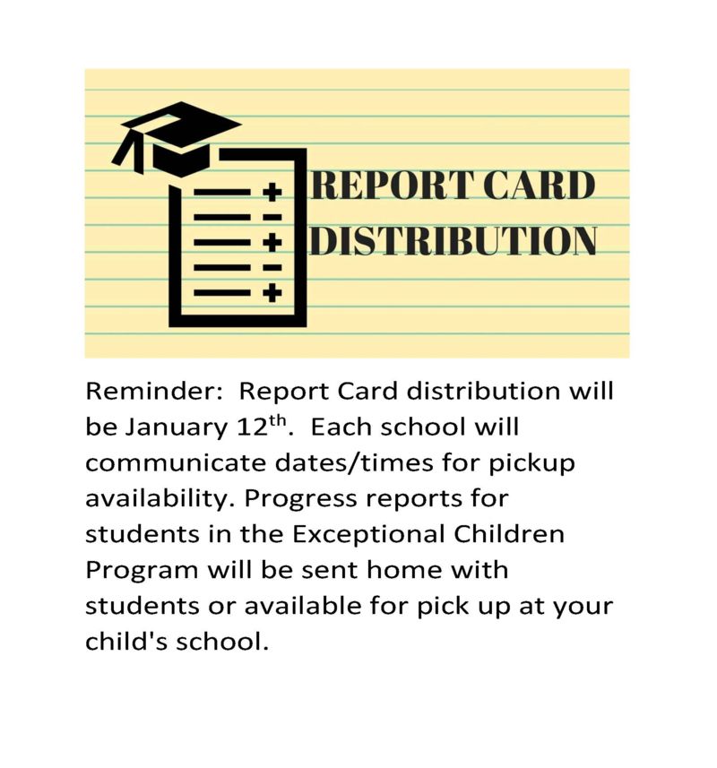 Report Card/Progress Report